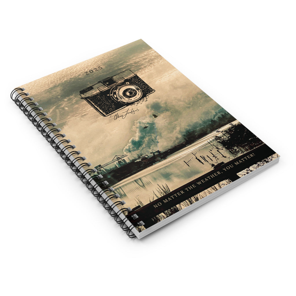 Inspirational You Matter Spiral Notebook- College Ruled Line Paper