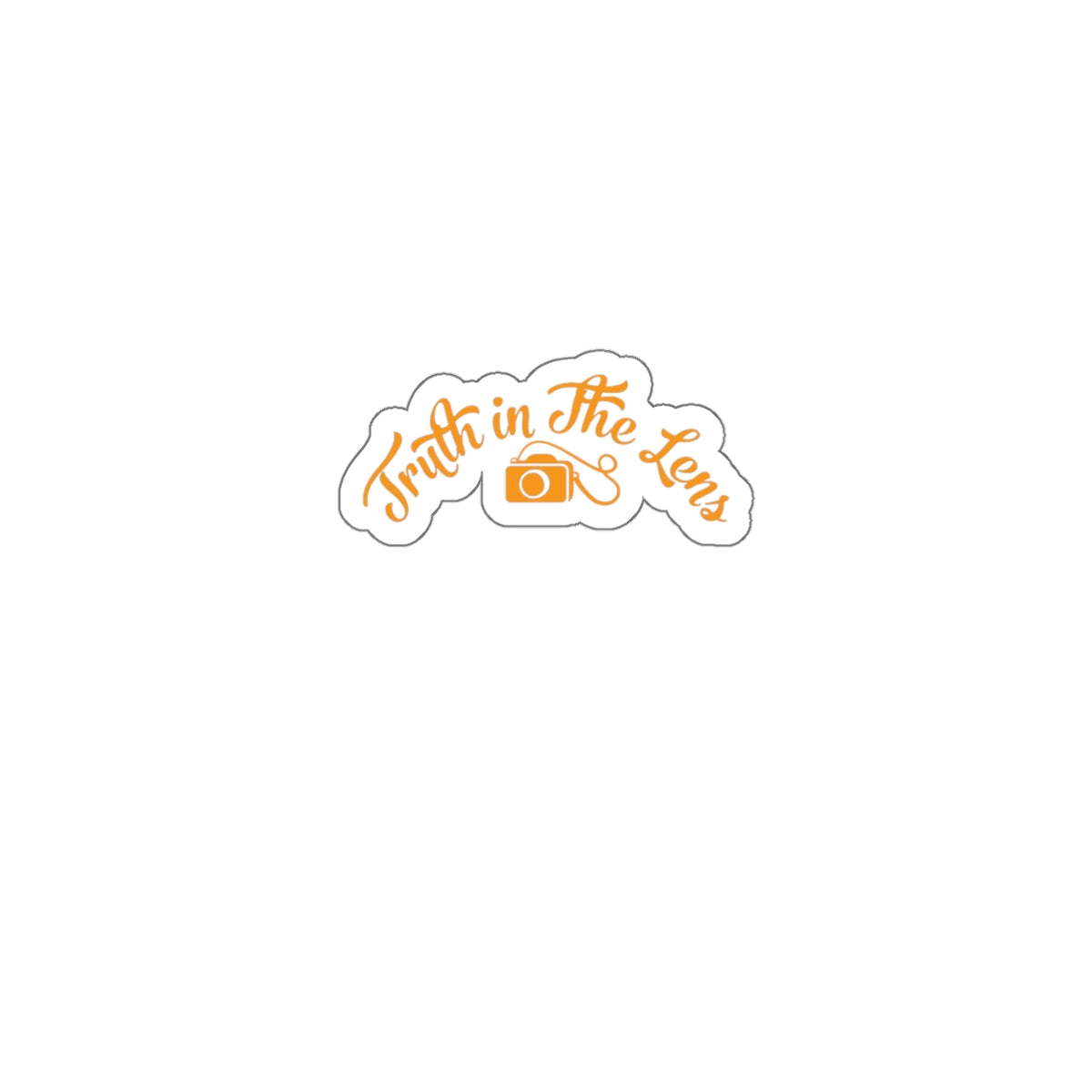 Truth in The Lens Sticker
