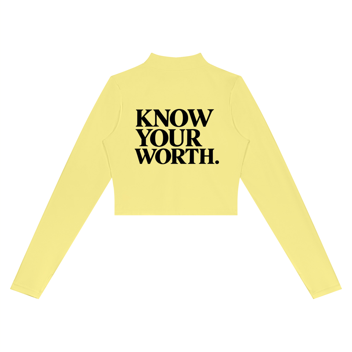 WYM Crop Yoga Sports Jacket TOP